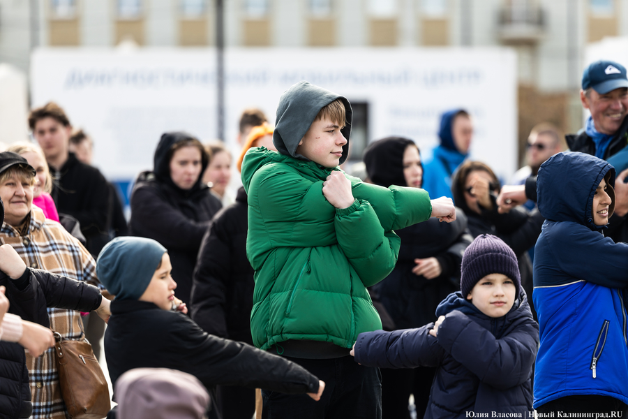 От зарядки до анализов: как в Калининграде прошёл Всемирный день здоровья