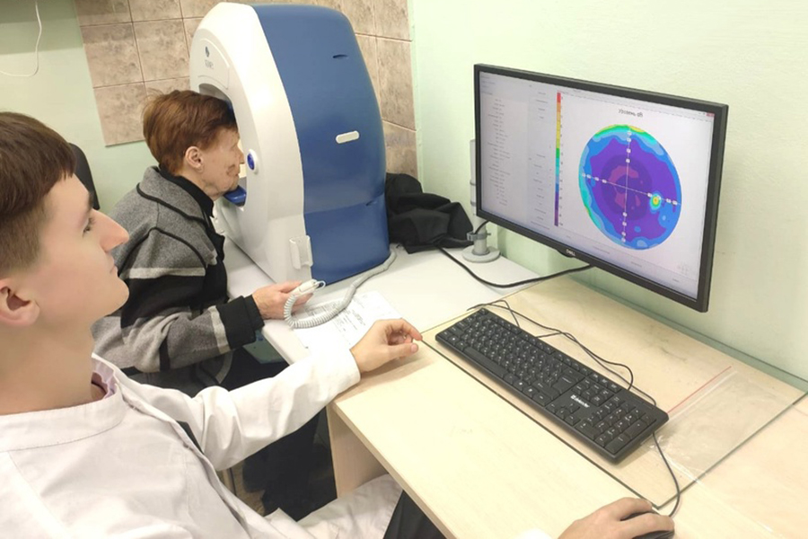 В ОКБ появилось новое оборудование для расширенной диагностики заболеваний глаз (фото)