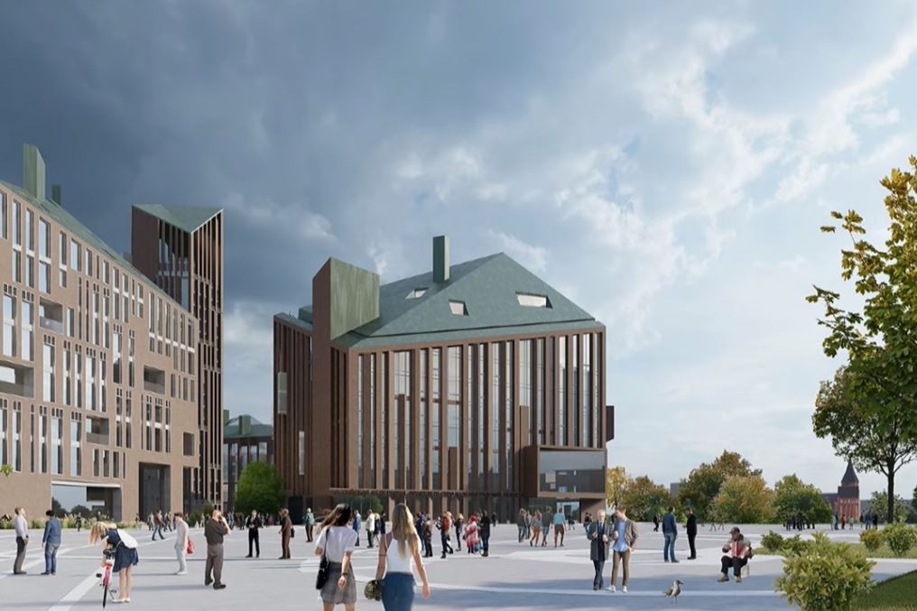 Стометровая башня: архитекторы презентовали проект застройки территории у Дома Советов (фото) (видео)