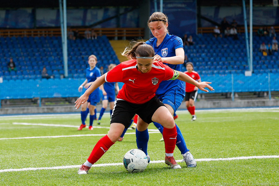 Голкиперка, форвардка: женская «Балтика» дебютировала на Кубке России (фото)