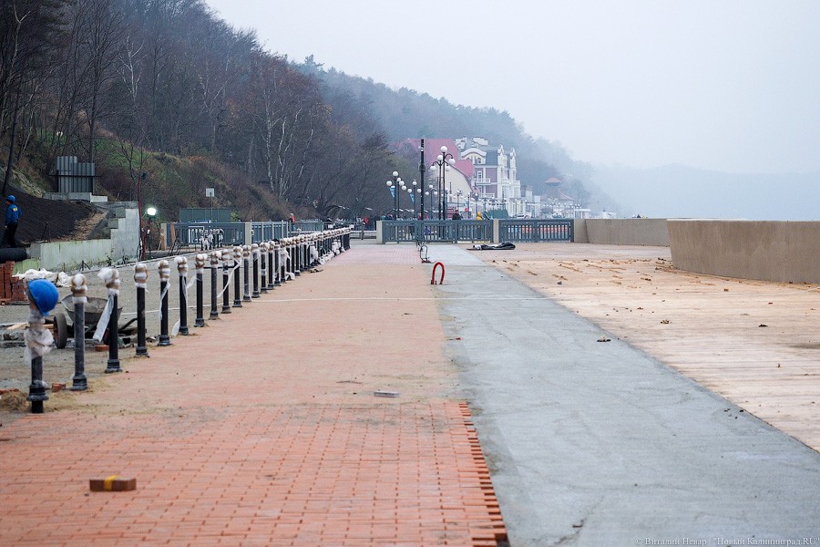  Не рассчитали силы: как выглядит будущий променад в Светлогорске (фото)