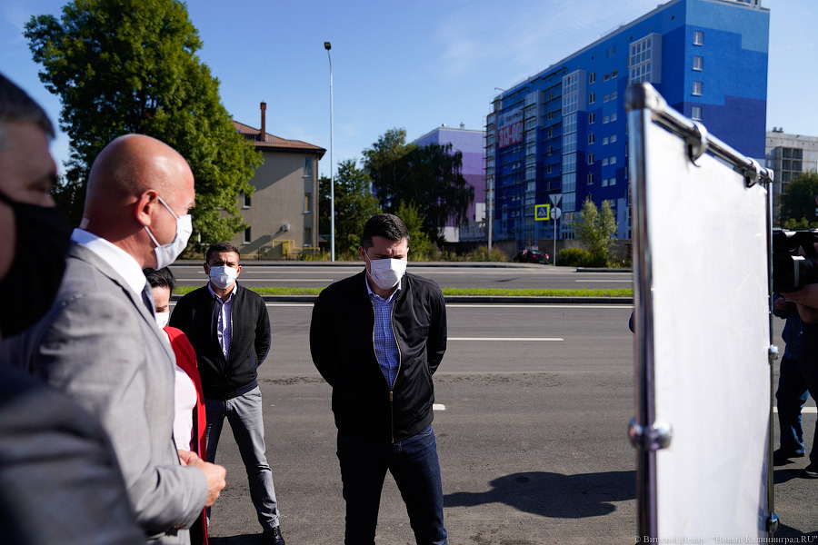 Две-четыре полосы: ул. Гагарина открылась после реконструкции (фото)