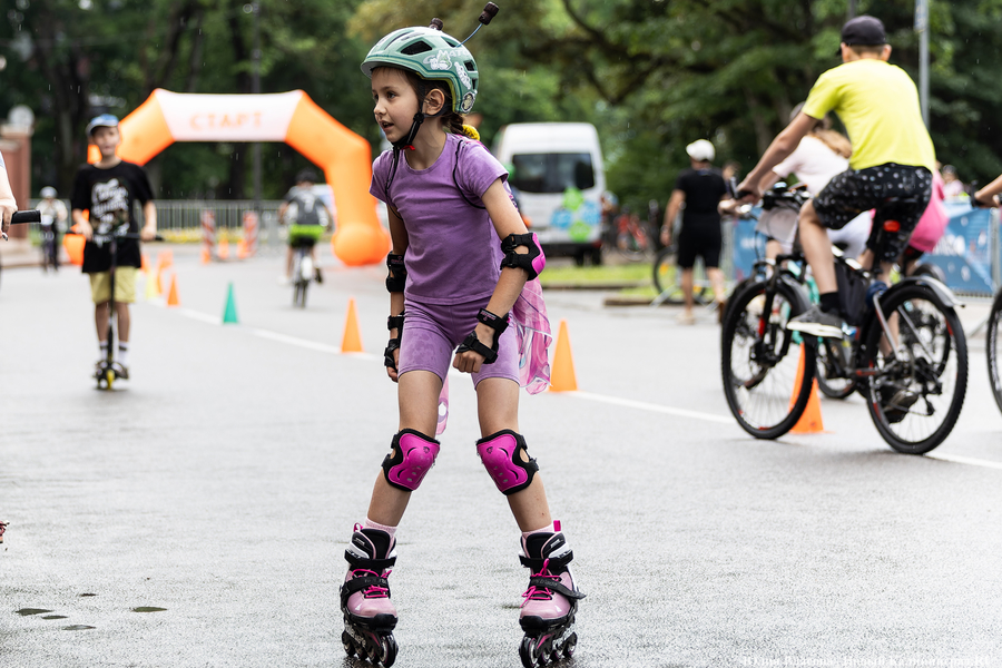 «Море положительных эмоций»: в Калининграде прошёл велопарад «День колеса» (фото)