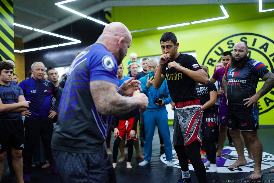 Крёстный отец смешанных единоборств: Джефф Монсон дал мастер-класс в Калининграде (фото)