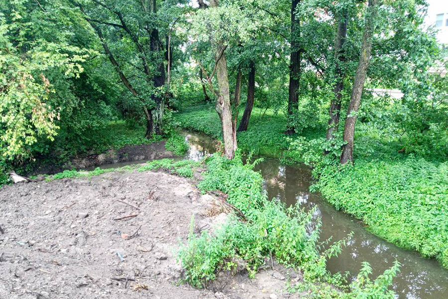 Минприроды проводит «масштабную работу» с незаконными сбросами в реку Товарную (фото)