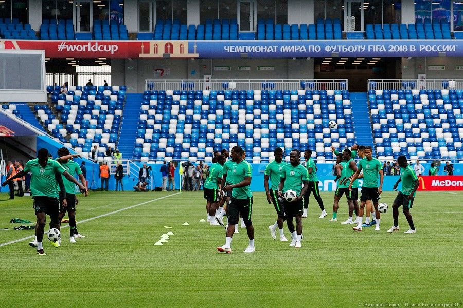 Оби Микел, Мозес, Модрич и Ракитич: предматчевые тренировки Нигерии и Хорватии