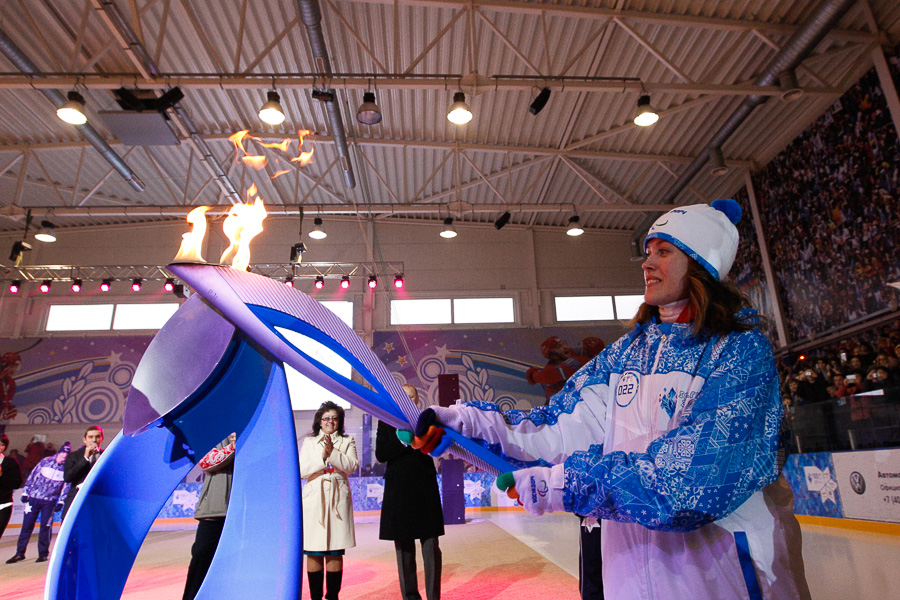 Гори-гори ясно: в Калининграде прошла эстафета паралимпийского огня