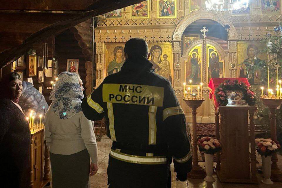 МЧС Калининградской области: рождественские службы обошлись без происшествий