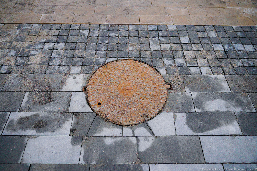 Как выглядит обновленная пешеходная зона на улице Рокоссовского без снега (фото)