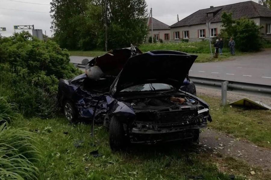 Под Нестеровом «Ауди» вылетела с дороги, погиб водитель (фото)