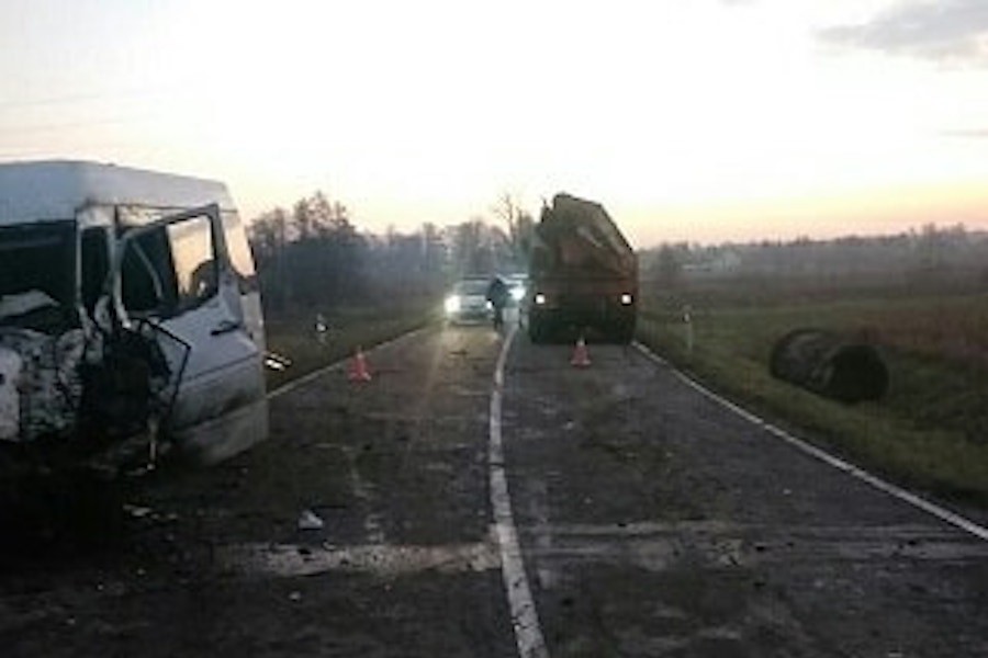 В ГИБДД рассказали подробности аварии с упавшей с грузовика трубой