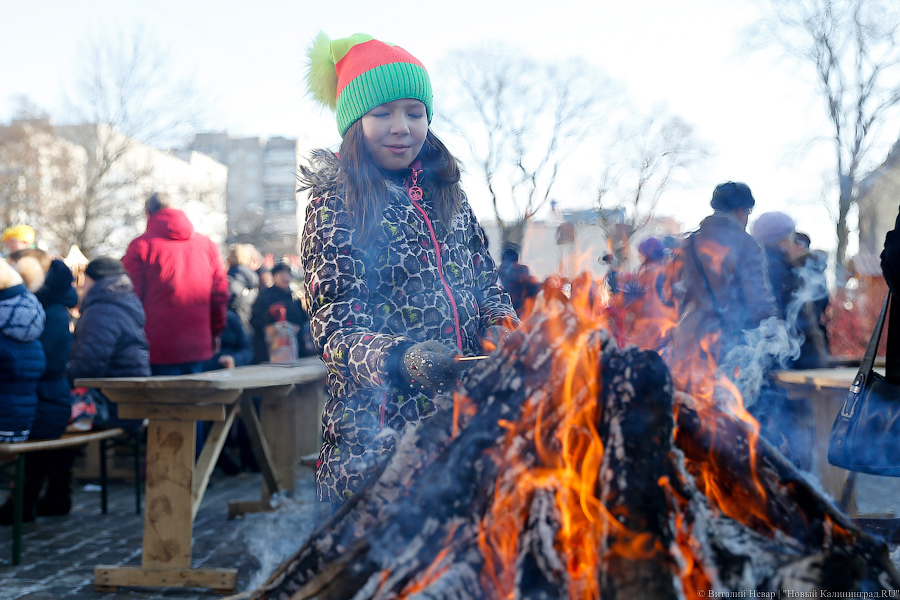 Дым, шум, колбаса: в Калининграде прошел День длинной колбасы