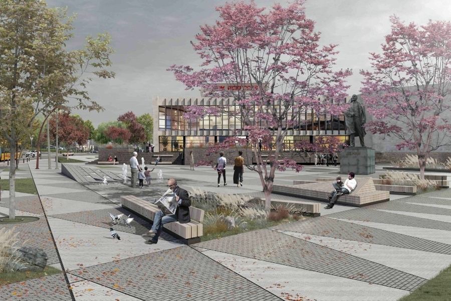 Определен подрядчик для благоустройства территории у Дома искусств за более чем 200 млн руб.