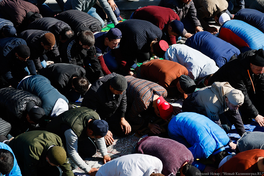 Сотни мусульман совершили под Калининградом молитву в честь Ураза-Байрам (фото)