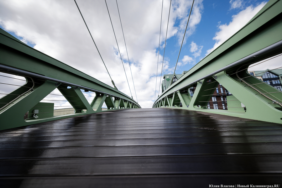 От музея до острова: как в Калининграде открывали Философский мост (фото)