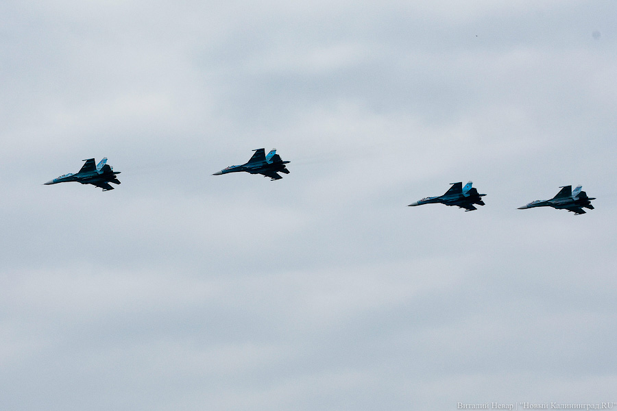 Мне сверху видно все: репетиция воздушного парада в Калининграде (фото)