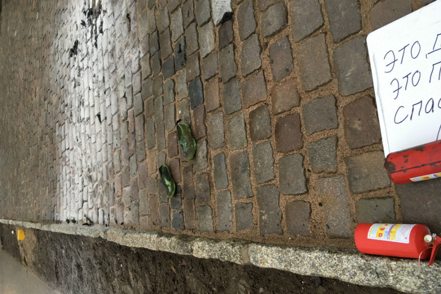 «Силы зла»: что известно про [Роскомнадзор] у храма в Гусеве