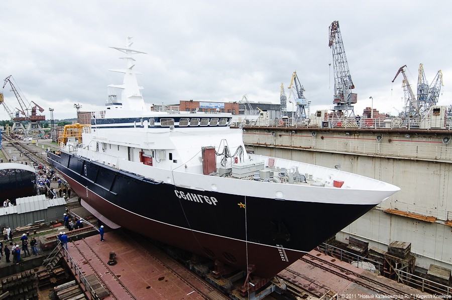 "«Селигер» на воду": фоторепортаж "Нового Калининграда.Ru"