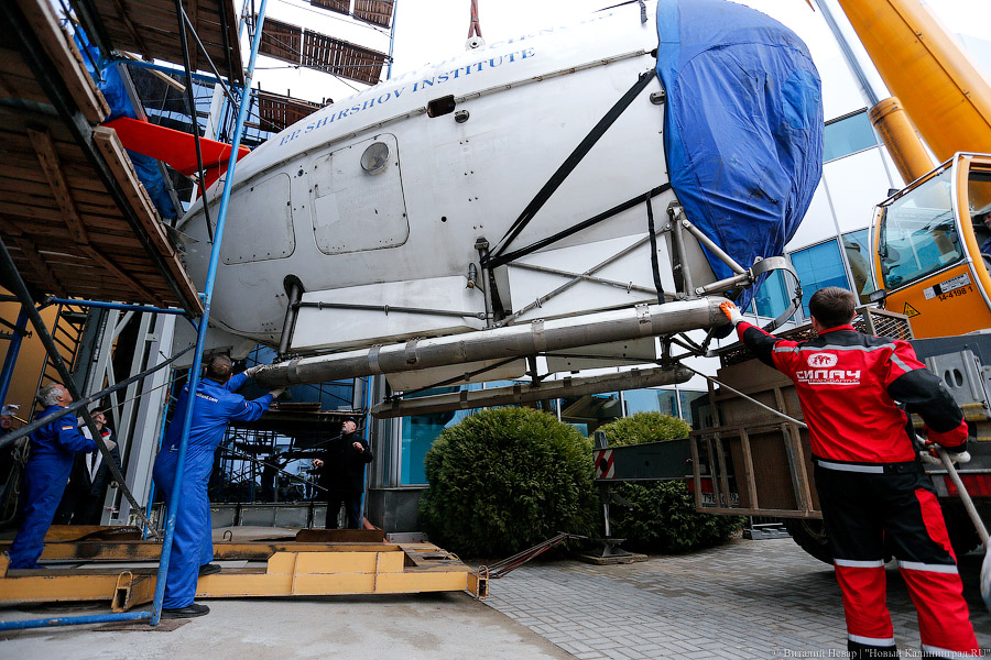 Как увидеть «Титаник»: в Музей Мирового океана привезли глубоководный «Мир»