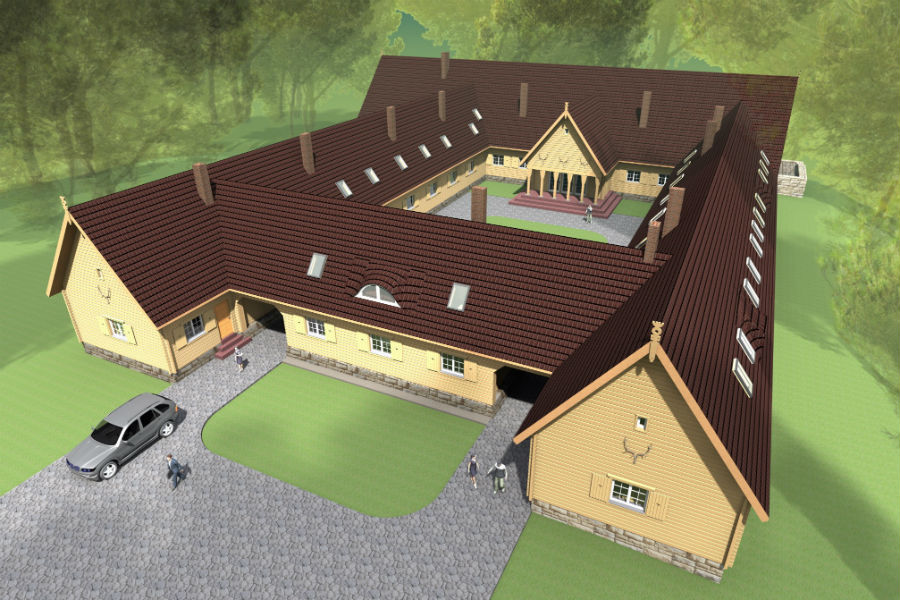 Предприниматель из Гусева Олеся Сафонова намерена «практически воссоздать» «дачу Геринга»