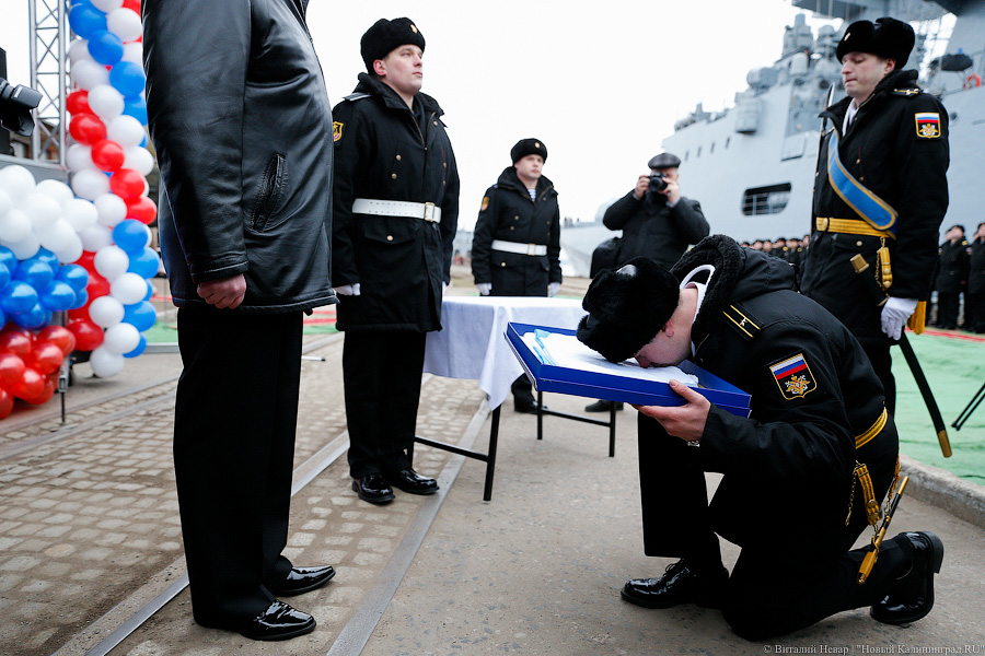 Адмирал и фрегат: как в Калининграде «Адмирала Григоровича» флоту передали