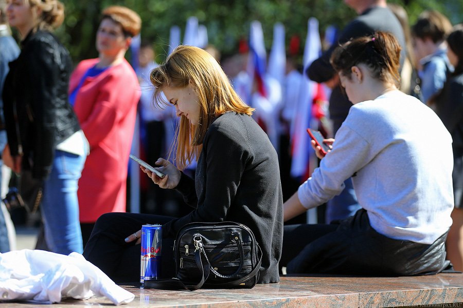 «А этот маленький»: в Калининграде прошел парад кадетов (фото)