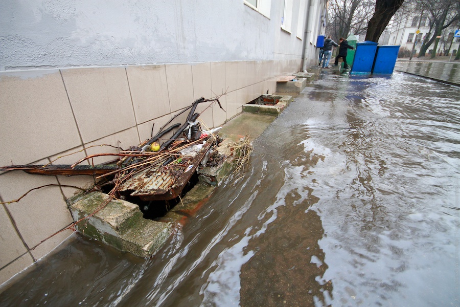 "Наводнение по-калининградски": фоторепортаж "Нового Калининграда.Ru"
