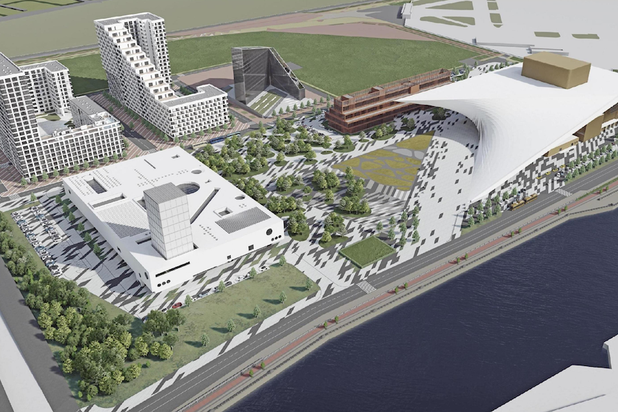 Евгений Костромин предложил сузить проезжую часть у Парадной набережной