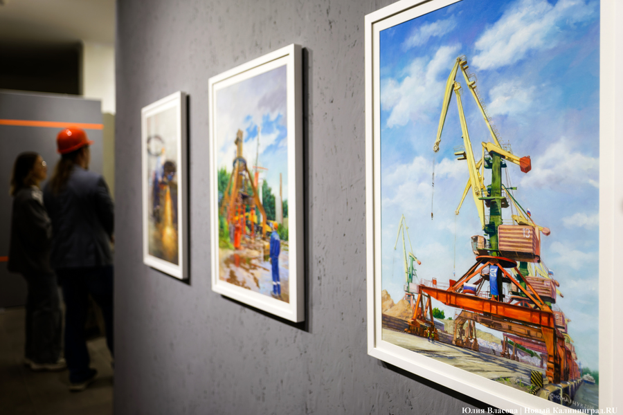 Море, железо и бетон: в Калининграде открыли индустриальную выставку-эксперимент (фото)