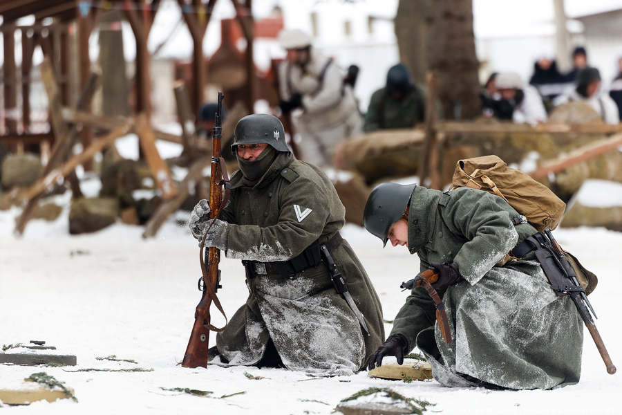 Ключ от железных ворот Кёнигсберга: как прошла реконструкция штурма Лабиау (фото)