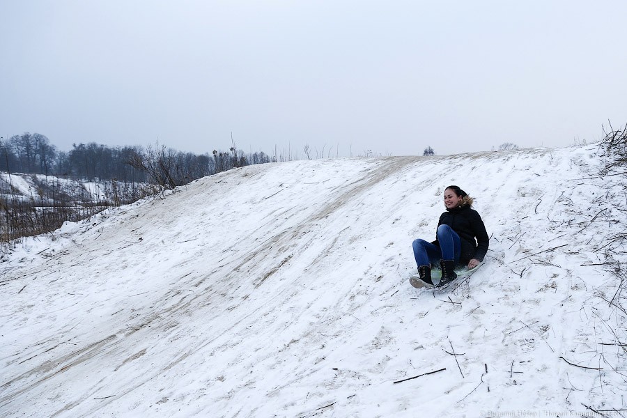 В Черняховске на месте свалки хотят сделать горки для катания на санях и велосипедах  