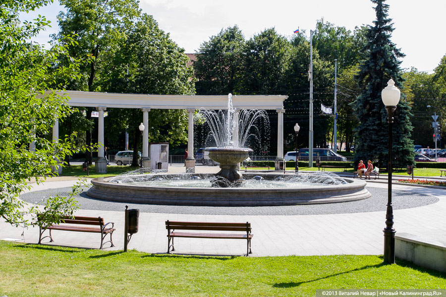 За ВДВ: Обзор калининградских фонтанов