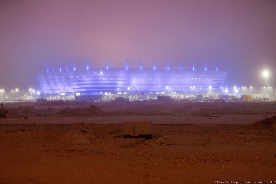 Дирекция по подготовке к ЧМ-2018: за подсветку стадиона платит подрядчик