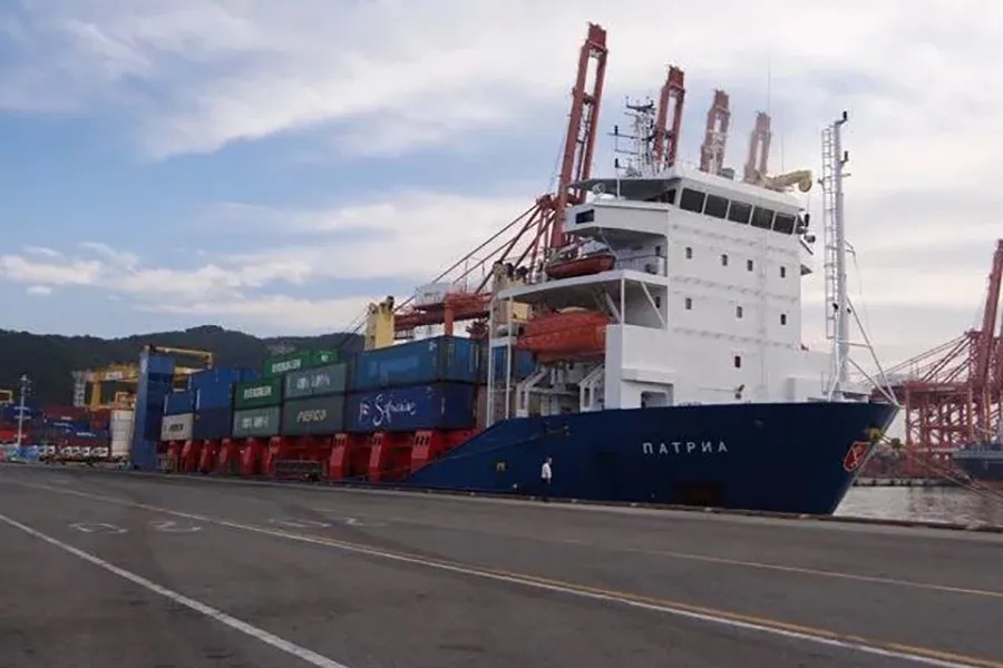 Теплоход «Патриа» переориентировали на маршрут Азия-Балтика