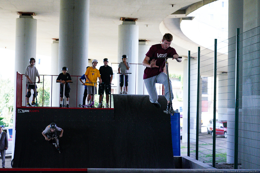 В Калининграде стало ещё одним скейт парком больше. Вот что там происходит