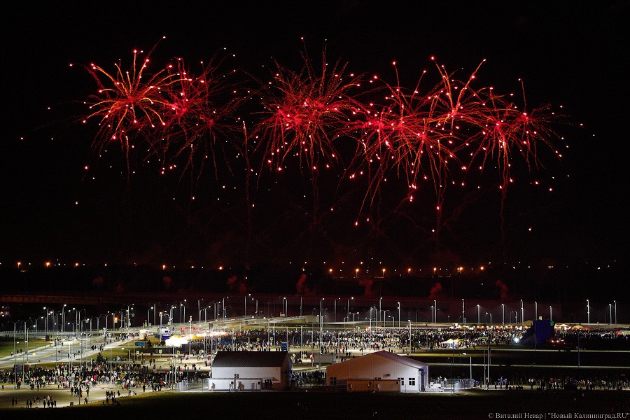 Прежние проблемы на новом месте: в Калининграде начался чемпионат фейерверков