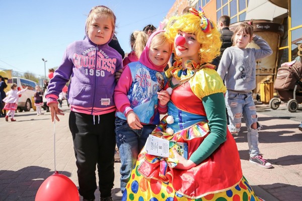 ТЦ «Сити» устроил большой праздник для своих клиентов