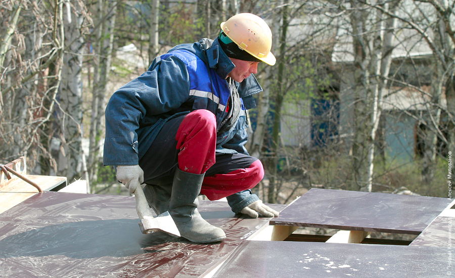 "Первый бетон на второй эстакаде": фоторепортаж "Нового Калининграда.Ru"