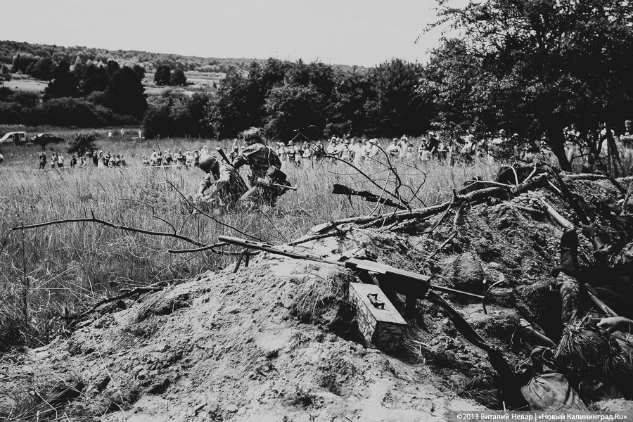 Вчера была война: фоторепортаж с военно-исторической реконструкции в Гвардейском районе