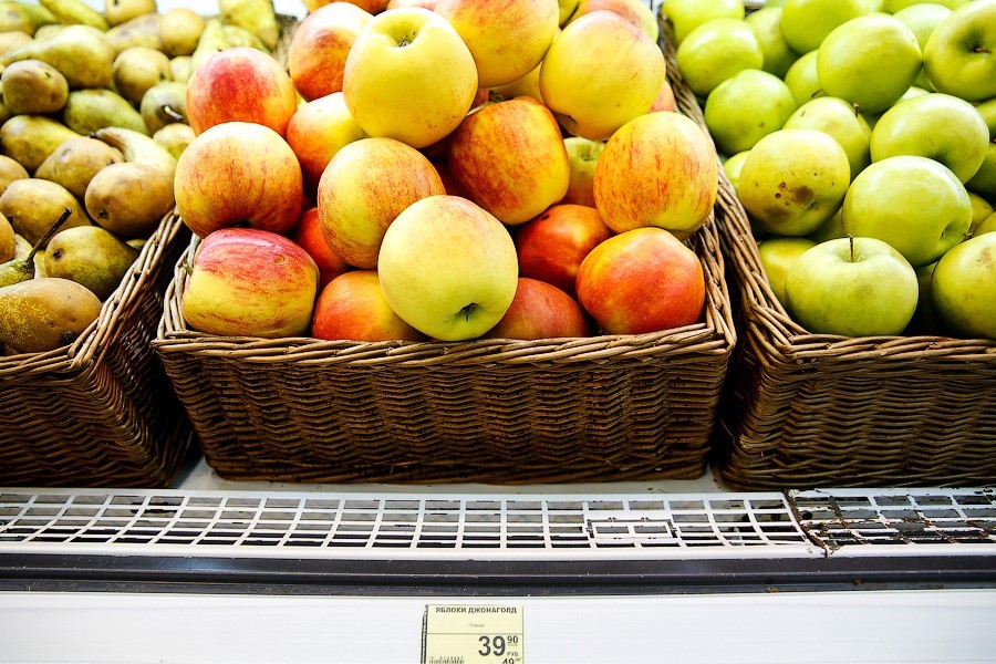 Россия заявила об ухудшении качества овощей и фруктов из Турции