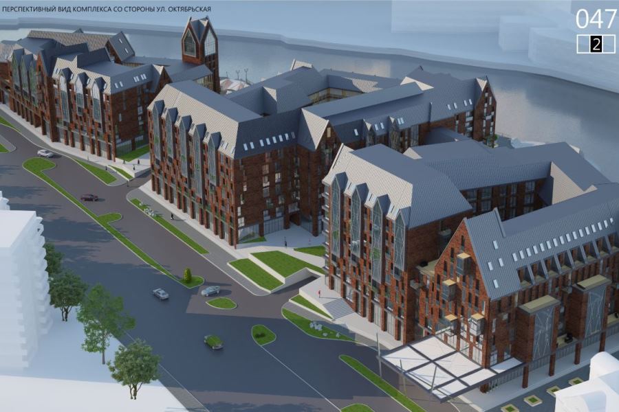 Иллюстрация из проекта второй очереди Рыбной деревни предоставлена региональным Союзом архитекторов