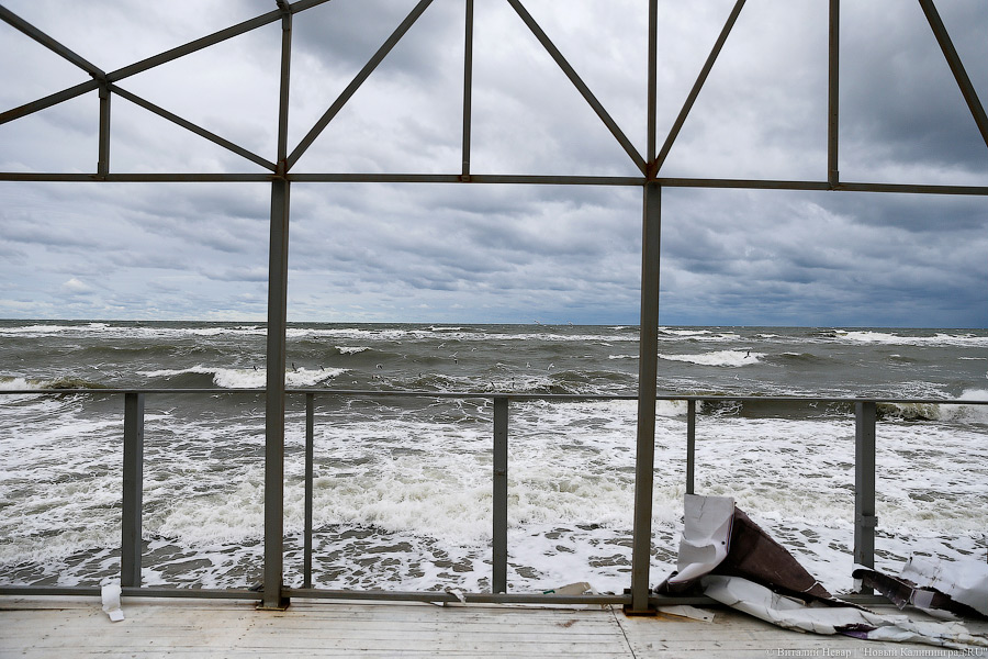 В Калининградской области прогнозируется усиление шторма с порывами ветра до 24 м/с