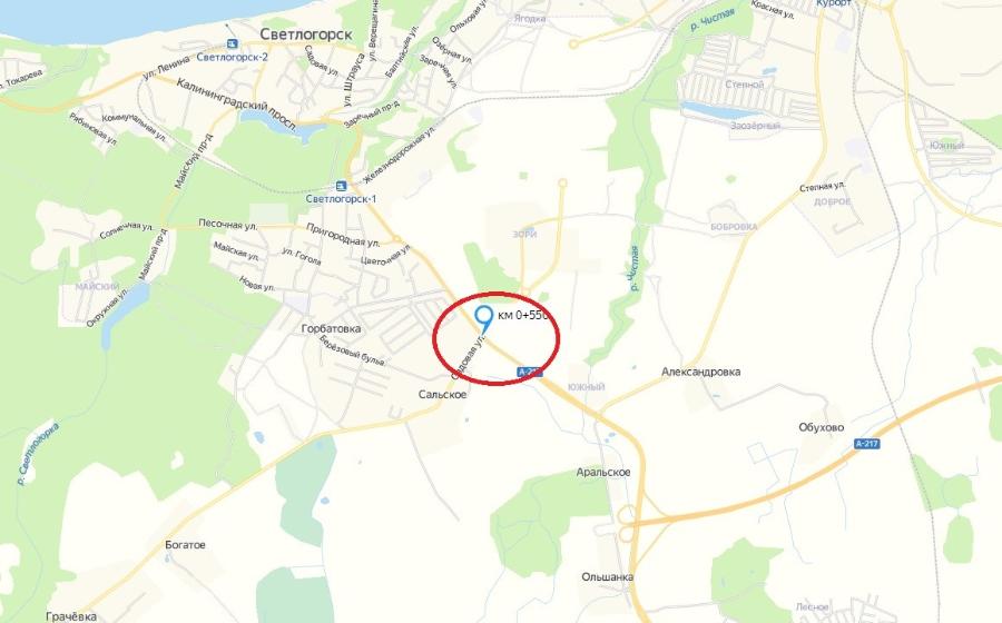 Дорожники предупредили о перекрытии подъезда к Светлогорску