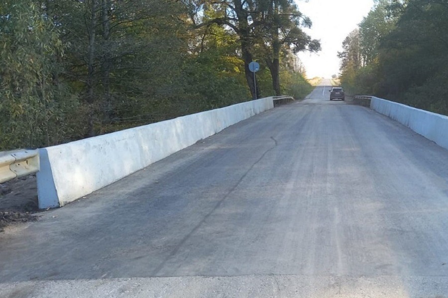 Открыто движение транспорта по мосту на дороге «Ельняки-Дружба-Железнодорожный» (фото)