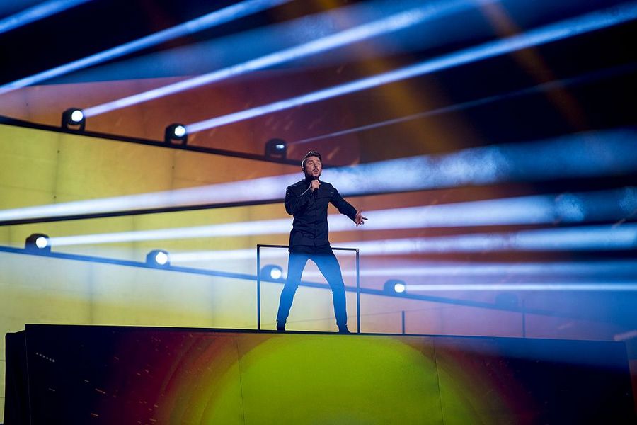 Сергей Лазарев на «Евровидении» в 2016 году. Фото — Albin Olsson, CC BY-SA 4.0