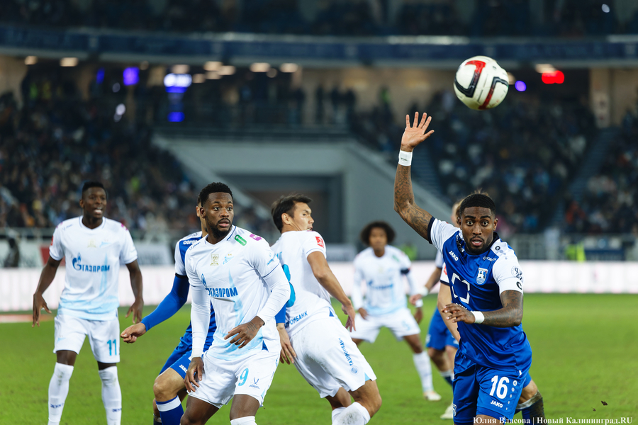 «Три полумомента и ноль голов» «Балтики»: как прошёл матч с «Зенитом» (фото)