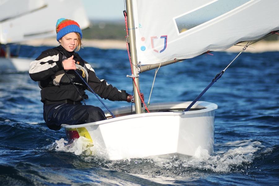 Юный калининградец успешно выступил на регате Словении (+фото)