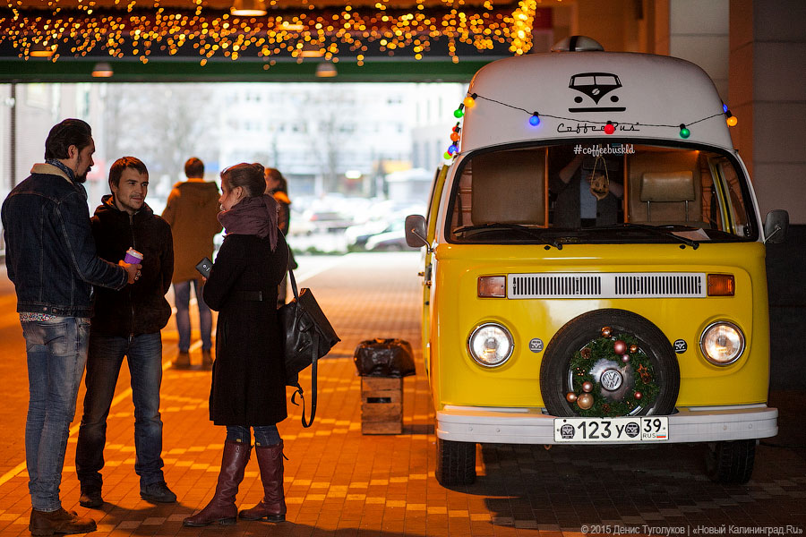  Жёлтый и чёрный: как работает новая мобильная кофейня
