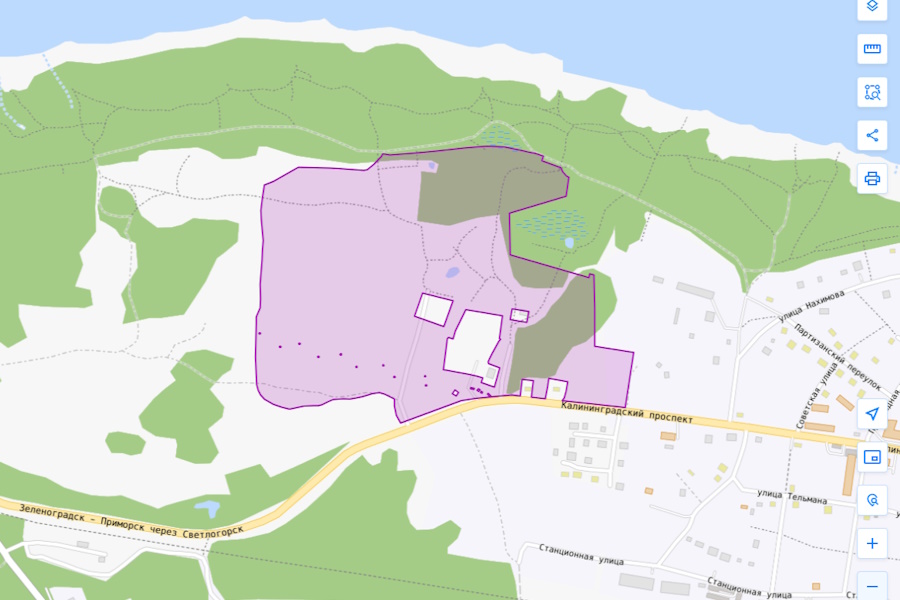 Скрин: Национальная система пространственных данных