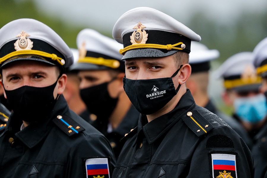 Коронавирусная репетиция: как пешие расчеты готовились к параду в Чкаловске